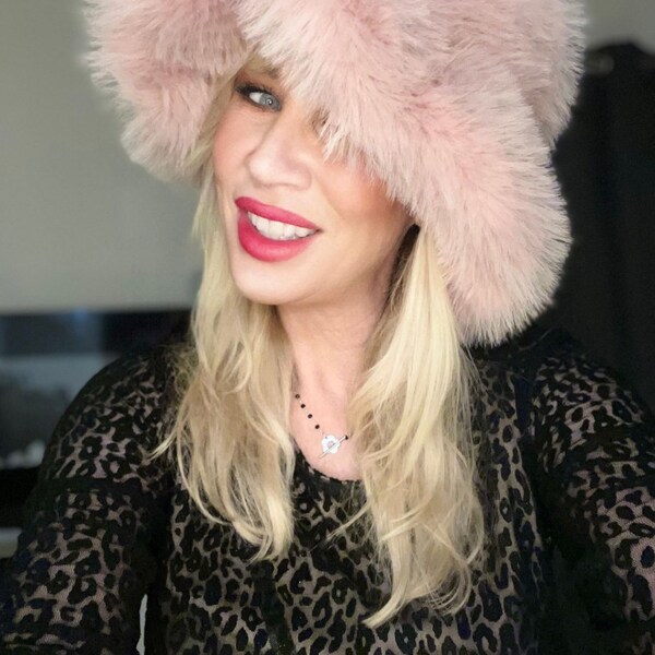Soft fun fur hat main image 0