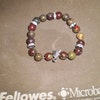 8mm Dragon Blood Jasper Bracelet – Grade AAA Genuine Natural Round Beads 7-inch