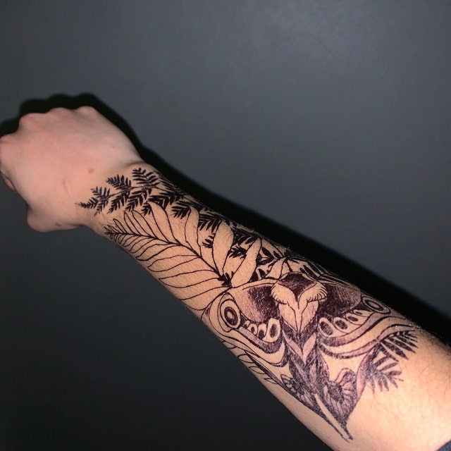 The Last Of Us 2 Ellie Temporary Tattoo for Cosplayers, 4 Different Sizes