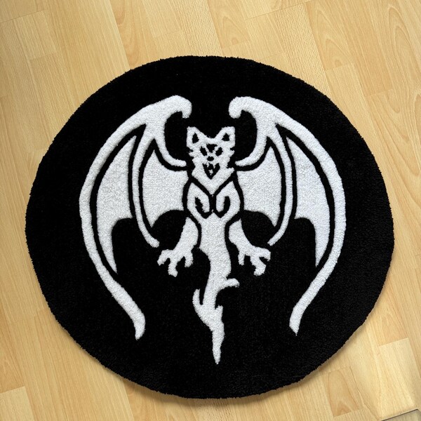 Hand Woven Frog Rug 15