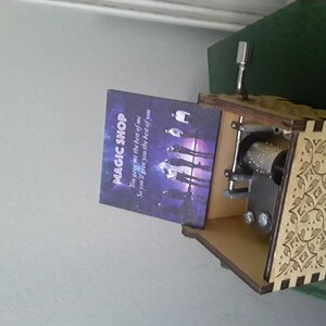 Heart-shaped Wind-up Music Box Maple Wood Rosewood - Etsy