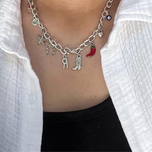 USA Charm Necklace main image 1