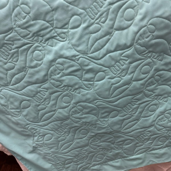 Dino Longarm Quilting Digital Pantograph Used in E2E (edge to Edge ...