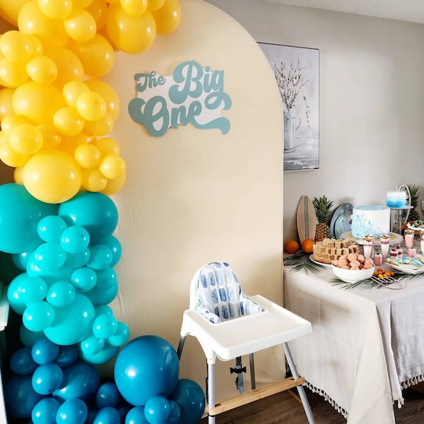 The Big One Birthday Party - First Birthday Decal - Birthday Party ...