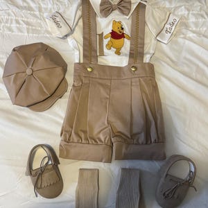 Personalized Boys 1st Birthday Boss Baby Outfit Custom Boss Baby Theme Birthday Suit Baby Boss Monogramed Shirt Pants Suspender Bowtie