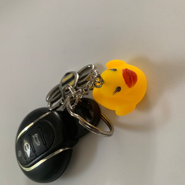 Rubber Duck Key Chains - Cute Rubber Ducky - Jeep Ducking Party Favors ...