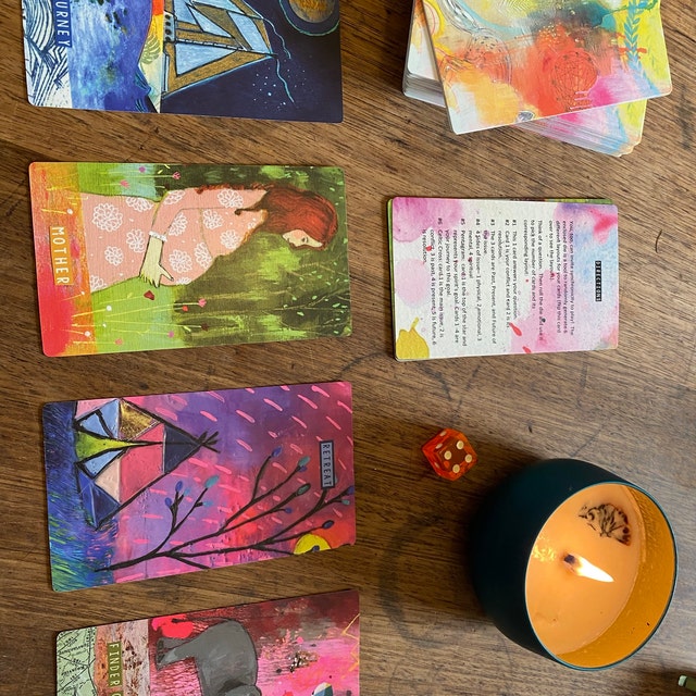 約1〜3日以内の発送お手続き】SYNCHRONICITY ORACLE DECKS