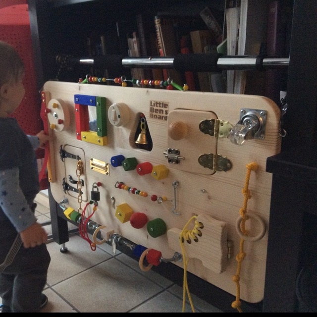 Busy Board Montessori Para Niños 1 Año - Libro De Actividades De Fieltro 25 En 1, Ideal Para Viajes Y Regalos