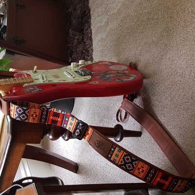 Personalized Dog Collar Pattern, Aztec Dog Collar Engraved, Southwest ...