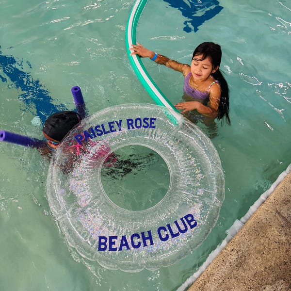 NO ASSEMBLY 3 Foot Custom Pool Float Personalized Pool Float, Pool ...