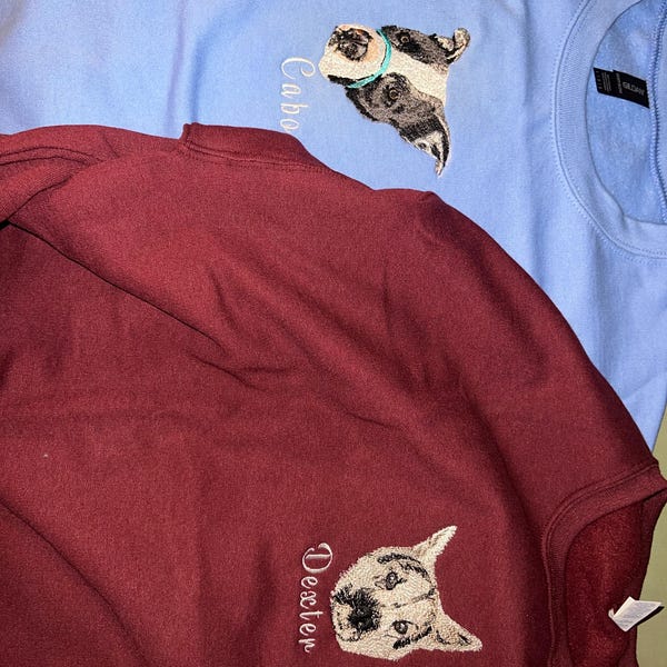 Operated By My Furbaby - Personalized Custom Sweatshirt