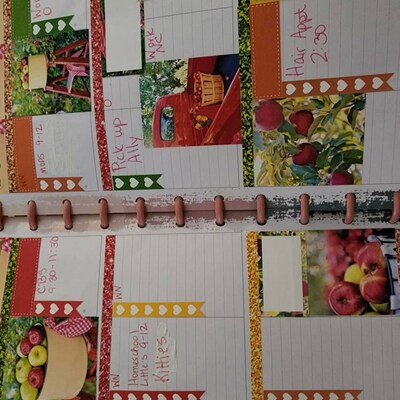 Hobonichi Weeks Cozy Fall Planner Sticker Kit - Etsy