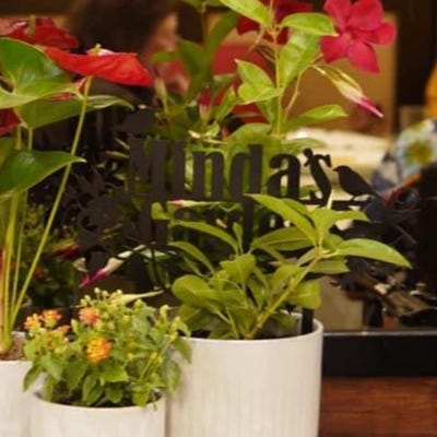 Birds Metal Wall Decor Set of 5, Metal Garden Decor, Minimal Birds Wall