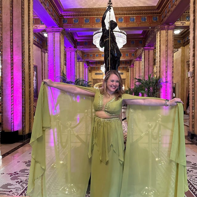 Faeriecore Green Maxi Dress  Pop Tourinspired Fairy Performance & Event  Gown - Etsy