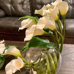Crosswinds Vase, Calla Lily/lilies Centerpiece - Etsy