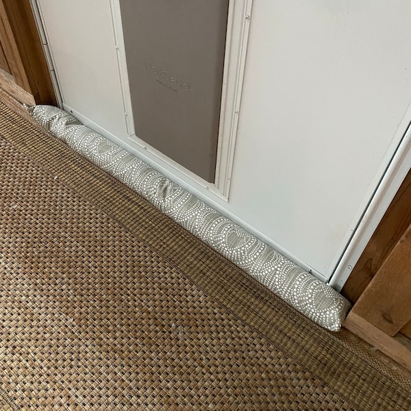 Window Draft Snake Door Draft Stopper - Custom Size - All Sizes - Breeze Blocker - Draft ...