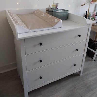 Puckdaddy Thore Changing Top Unit With Panel 108x80x15 Cm White for the ...