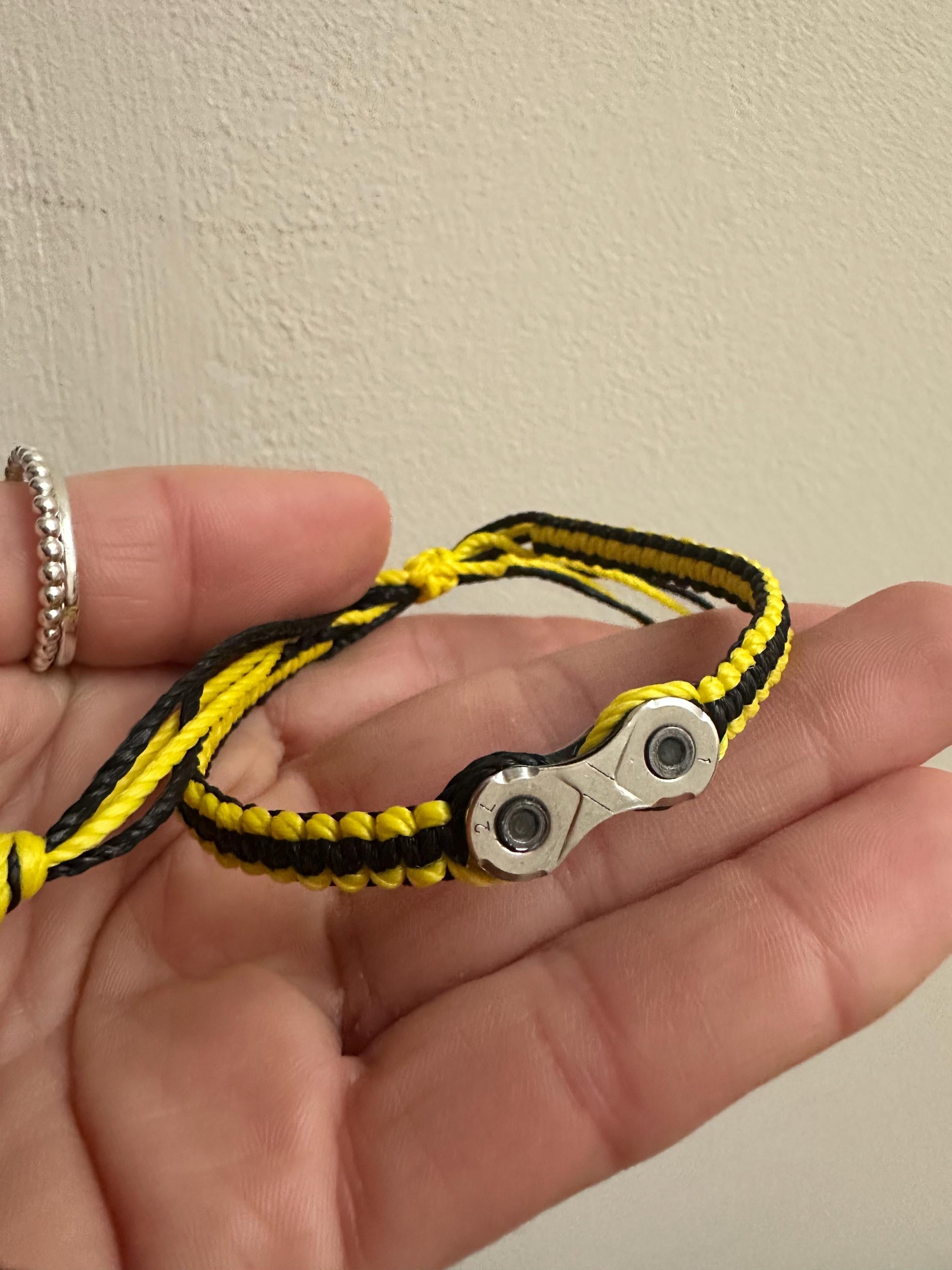 Bicycle Chain Bracelets | re cycled | hand made | bike chain | uk made | gift idea | Bracelet