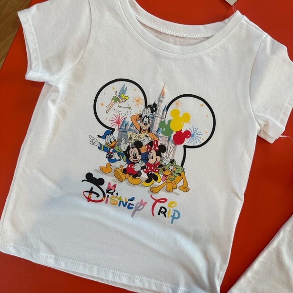 Mickey, Disney, Merry Christmas DTF Transfers, Ready to Press