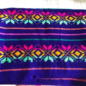 Mexican Fabric by the Yard / Mexican Ethnic Fabric / Colorful - Etsy