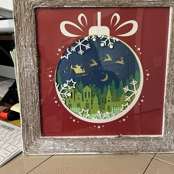 Shadow Box Frame SVG for Cricut Projects, Square Frame Svg, Rectangle ...
