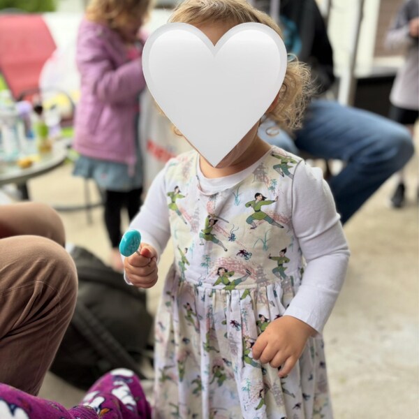 Clementine Embroidered Mini Dress (Baby)