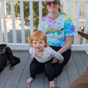 April added a photo of their purchase