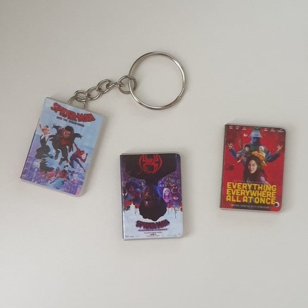 Miniature Movie/film DVD Keychains & Magnets - Etsy