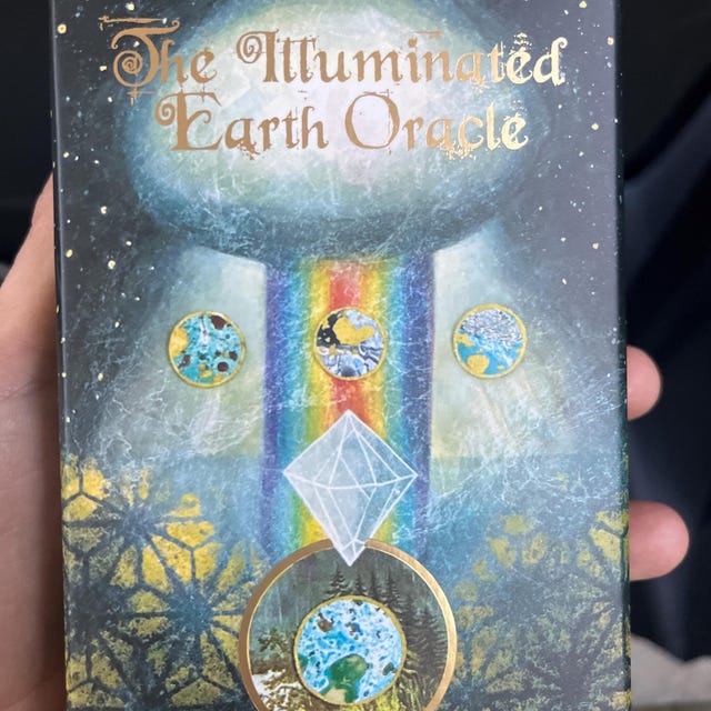 Illuminated Earth Oracle Card Deck, Oracle Deck, Oracle Cards
