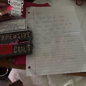 Janie added a photo of their purchase