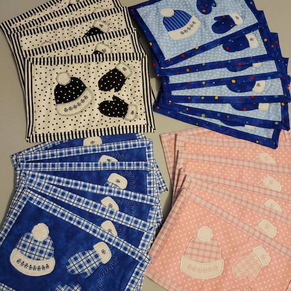 Mitten Mug Rug Mitten Weather Mug Rug Pattern - Etsy