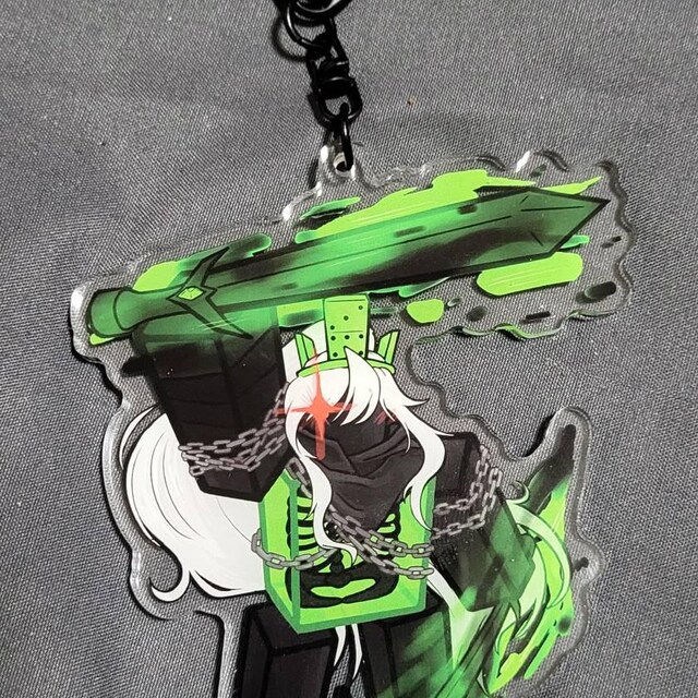 フォーサケン 1x1x1x1 3.5インチ アクリルキーホルダー - Etsy 日本