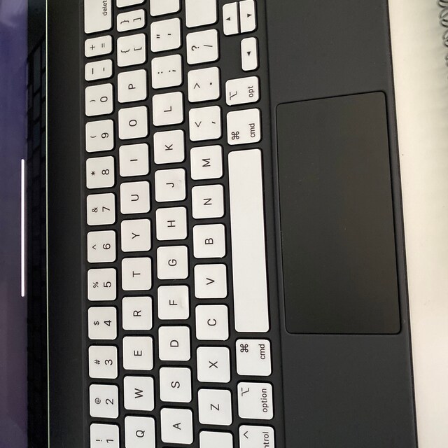 IPad Magic Keyboard Keys Skin iPad Pro 12.9 iPad Pro 11 White Cube