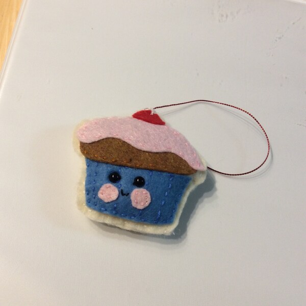 PDF Pattern - Gumdrop Cupcake, Christmas Ornament Pattern, Felt Softie ...