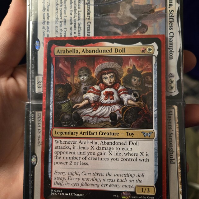 mtg arabella commander deck Arabella, Abandoned Doll Arabella, Abandoned Doll + Storm