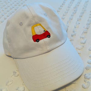 Children's Embroidered Hat // Youth Monogram Hat // Infant Embroidered Hat