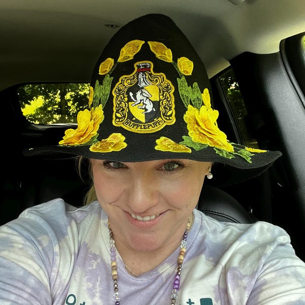 Floral Short Brim Hat - Etsy