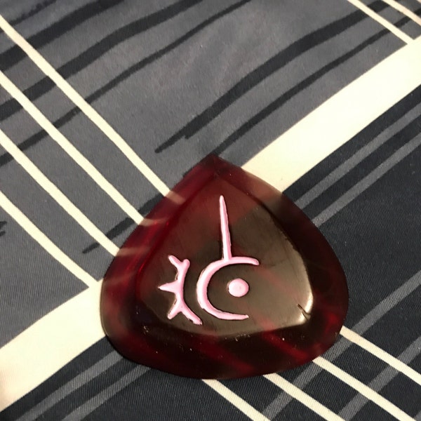 Red Mage FFXIV Hand Painted Soul Crystal/rdm Job Stone Final Fantasy ...