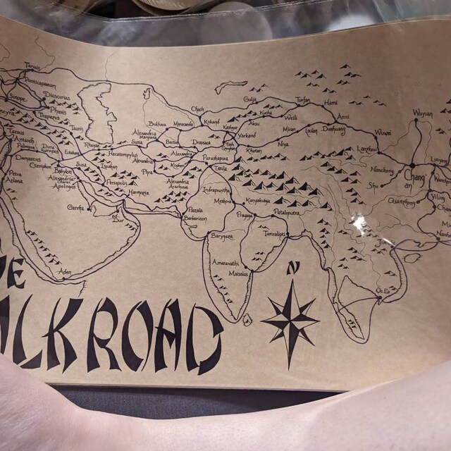 Silk Road map - Etsy 日本