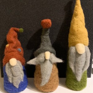 Gnomes Needle Felting Kit Beginner Friendly Includes Video Instructions ...