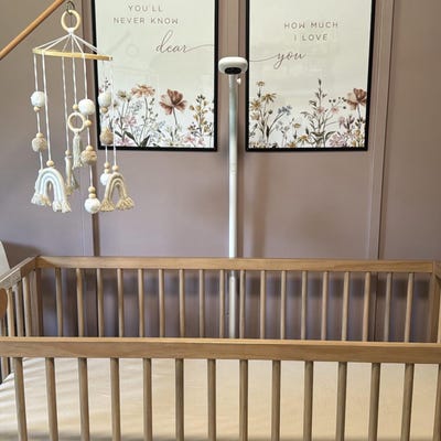 Nursery Wall Art Wildflower Decor Girl Baby Room Wall Decor Set of 2 ...