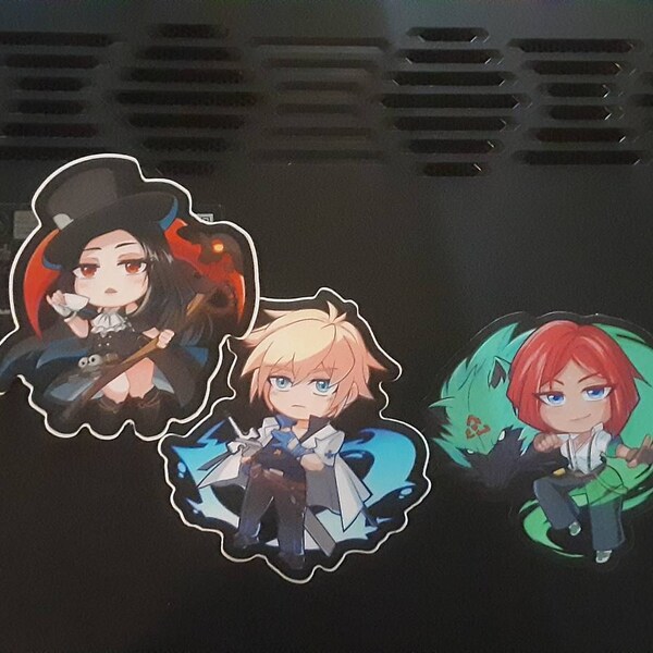 Ggst Keychains Guilty Gear Strive | Bridget Vinyl Sticker | Fighting Games Decal ...