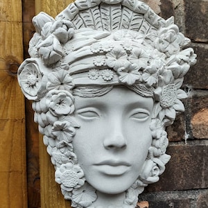 Flora the Goddess of Roman Flowers, Gardens and Spring. Garden Wall ...