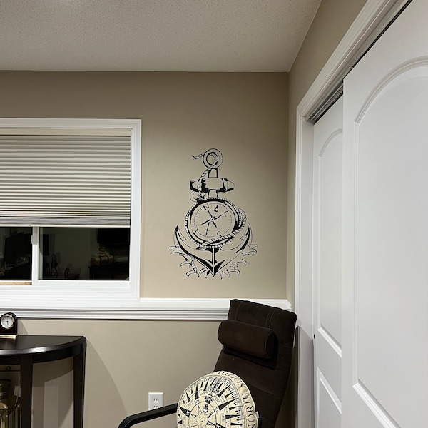 BIBITIME Rose Heart Love Wall Decal – 16.93" X 16.93" Removable Vinyl Sticker For Nursery, Kids Room Decor