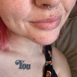 Samantha added a photo of their purchase