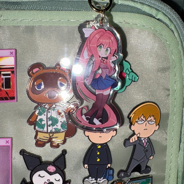 SALE! Doki Doki Literature Club Keychains! || DDLC - Etsy