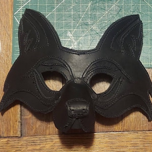 Wolf Mask PDF Pattern - Etsy