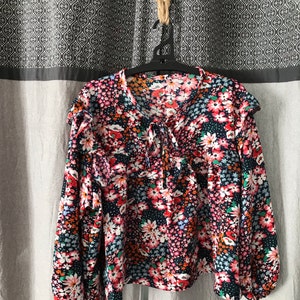 FOUGERE. Patron De Couture Sweat / Veste Effet Patchwork - Etsy