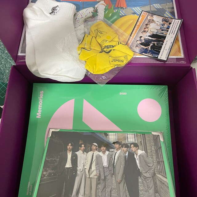 Official Memories of BTS 2020 DVD- From Korea. Plus Free