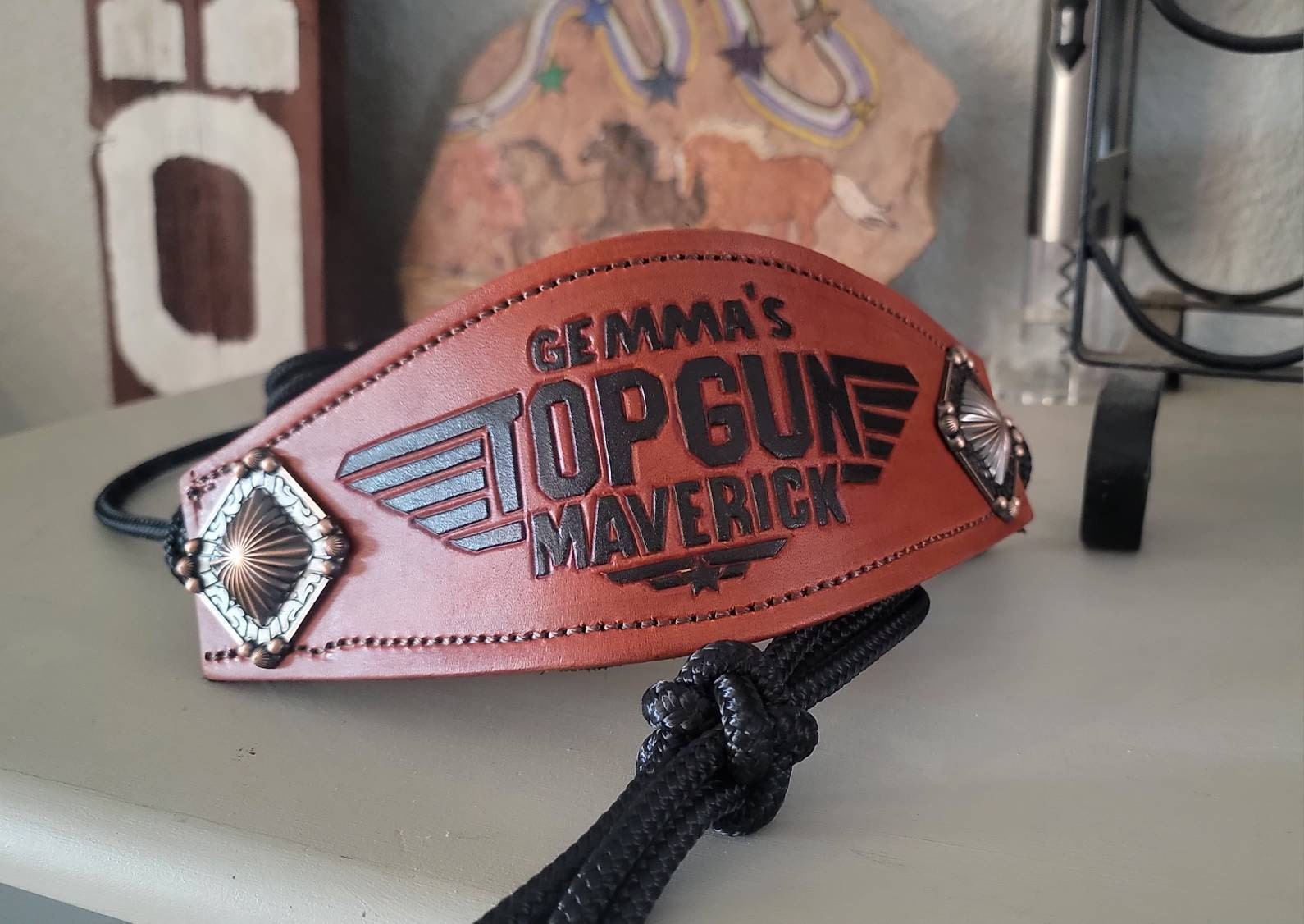 Custom Bronc Noseband with Premium Yacht Rope Halter